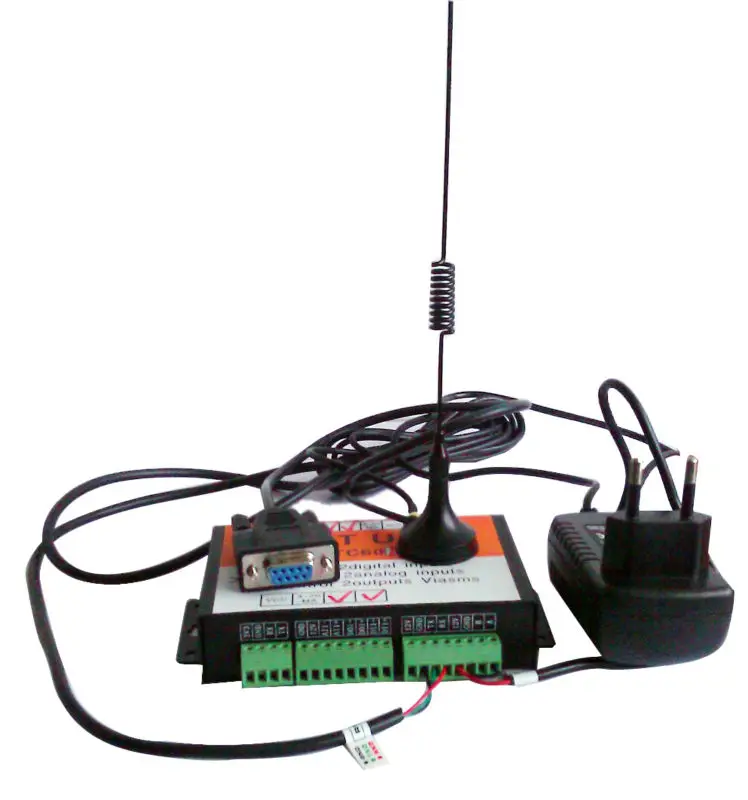 Новый пульт дистанционного управления gsm контроллер q2687 сигнализация 6AI 6DI и 6DO (с