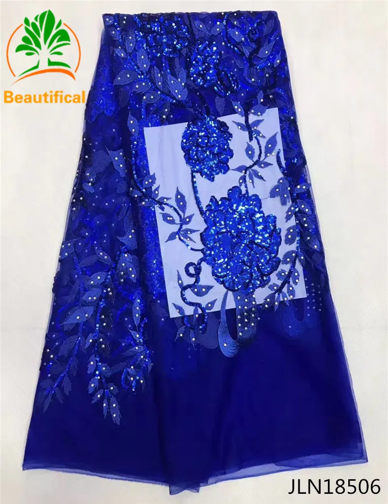 Красивые африканские кружевная ткань вышивка золотом Блестки + камни тюль