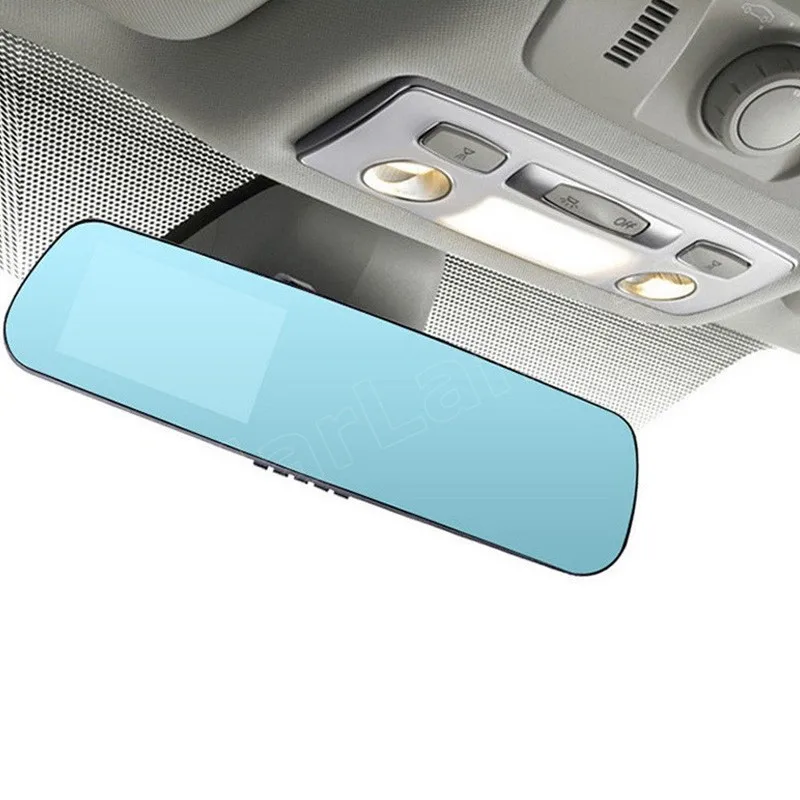 Автомобильная камера зеркало заднего вида Автомобильный видеорегистратор видео