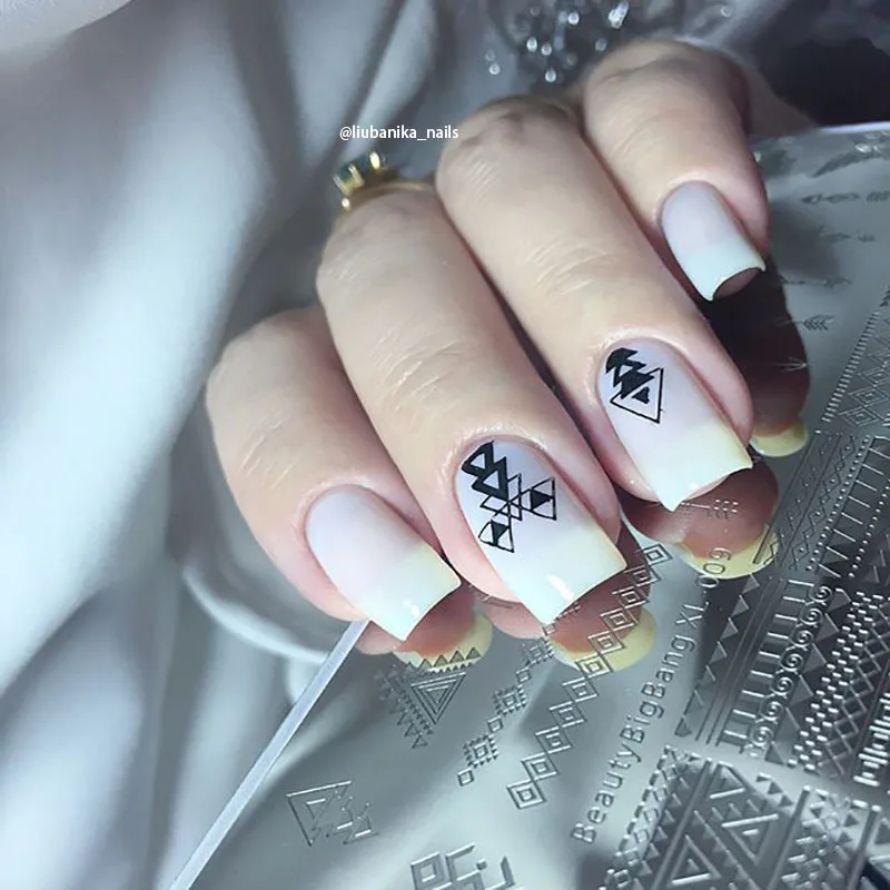 BeautyBigBang пластины для штамповки ногтей 10 видов стилей Цветочные животные шаблоны ногтей из нержавеющей стали трафареты штамповки шаблон для ногтей