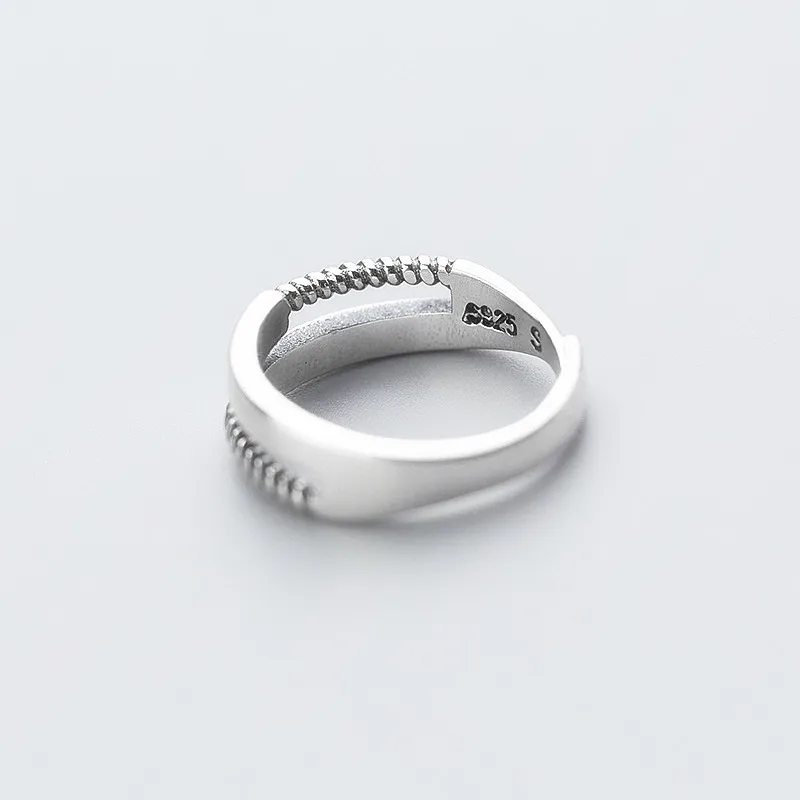 INZATT Punk Bridal Sets Adjustable Ring Charm 925 Sterling Silver Fashion Jewelry For Women Birthday Party Accessories | Украшения и