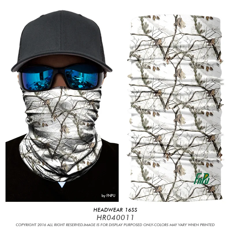 Серия джунглей Быстросохнущий охотничий волшебный шарф ветрозащитный