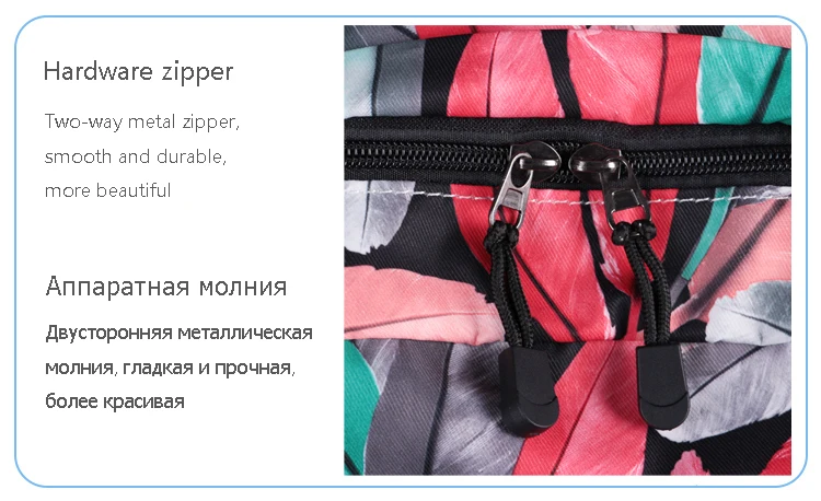 CIKER Модный женский рюкзак в консервативном стиле, женские школьные сумки, милые рюкзаки с принтом перьев для девочек, дорожные сумки, рюкзак