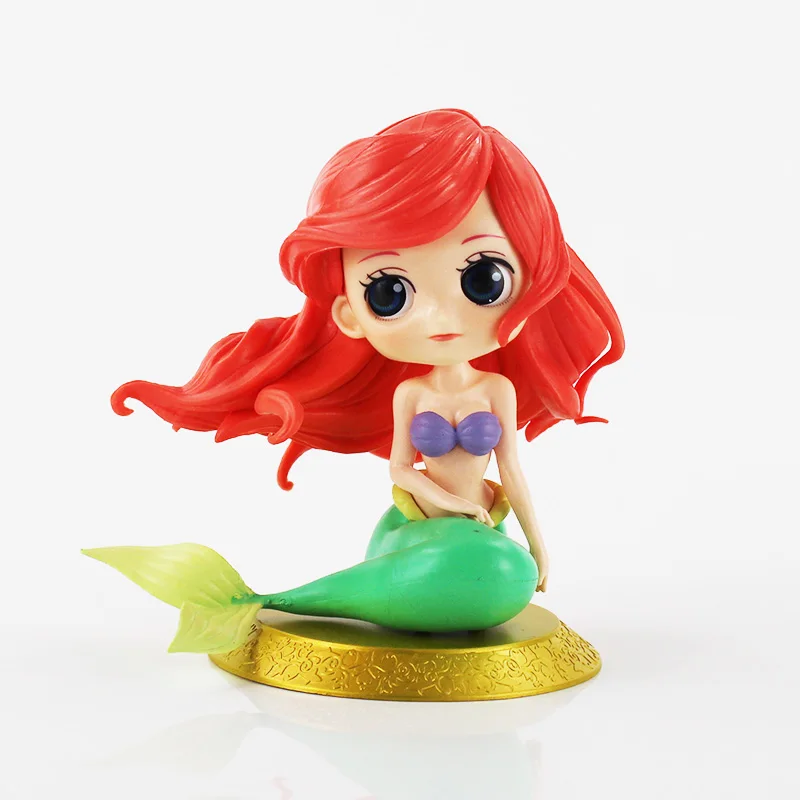 3 стиля Q Posket фигурка принцессы маленькая Русалочка ПВХ фигурки подарки для