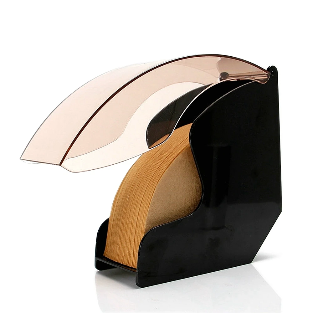 

1Pc V60 Conical Flabellate Filter Paper Holder Coffee Filter Paper Storage Box