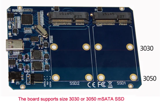 ,  mSATA SSD,   mSATA USB 3. 0 Type-C  2 mini SATA RAID 0 1