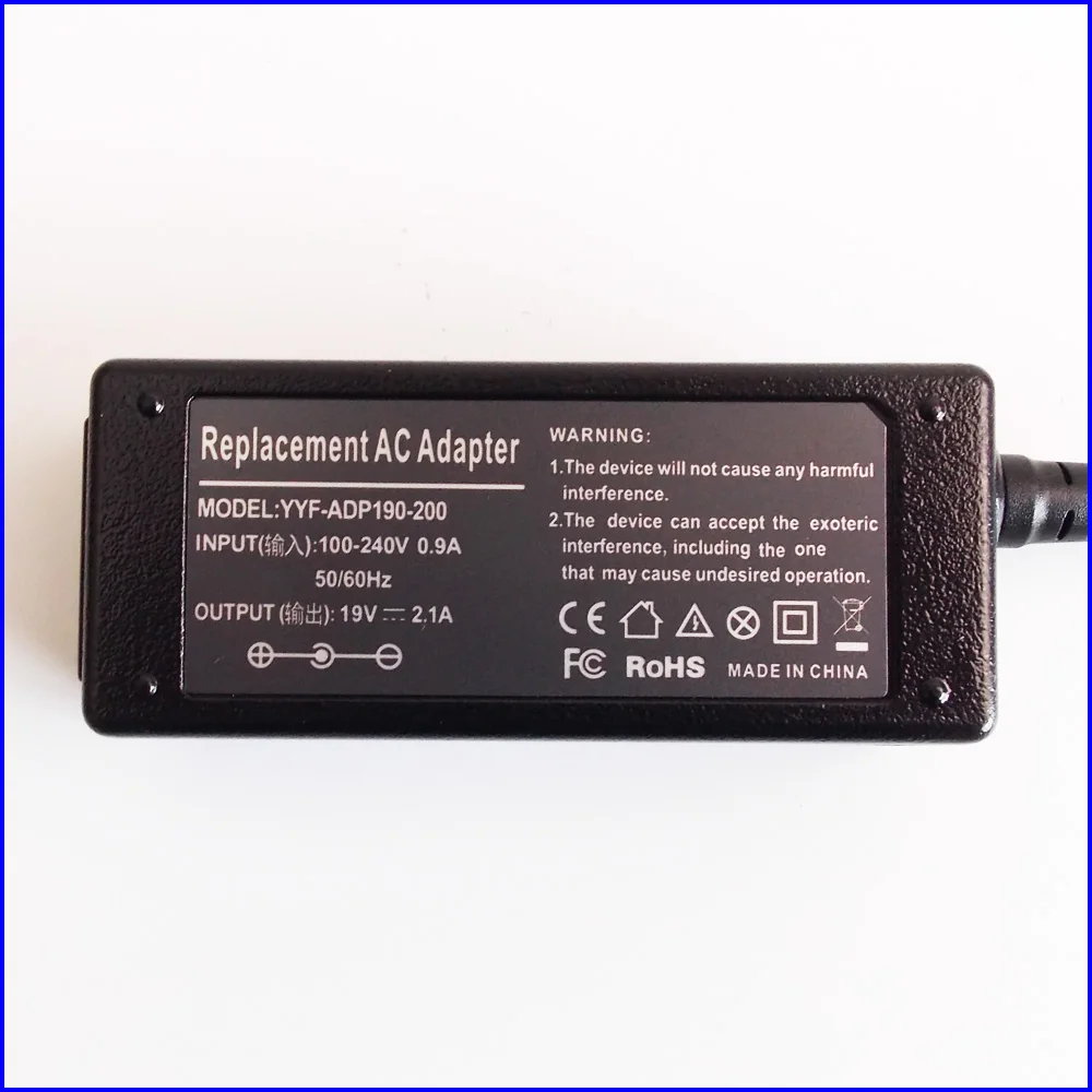 19V 2.1A Laptop Ac Adapter Power SUPPLY + Cord for ASUS Eee PC 90-XB02OAPW00100Q 90-XB020APW00050Q 90-XB02OAPW00110Q | Компьютеры и