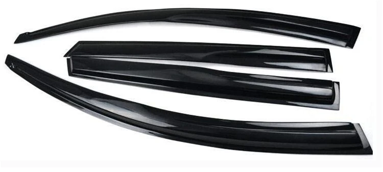 Для KIA sportage Пластиковый оконный козырек для 2007 2013 Vent Shades Защита от солнца и дождя 4