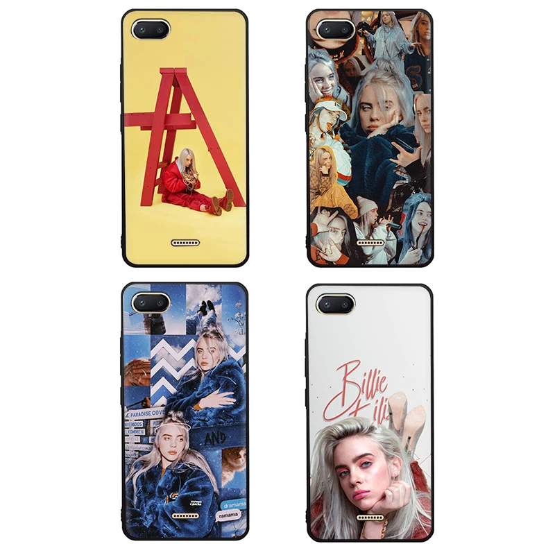 Billie Eilish Khalid прекрасный силиконовый чехол для телефона для Xiaomi Redmi 5A 6A 5 Plus 6 Pro 7 GO Note 4X5 6 7 8 Pro 7 GO5A Prime