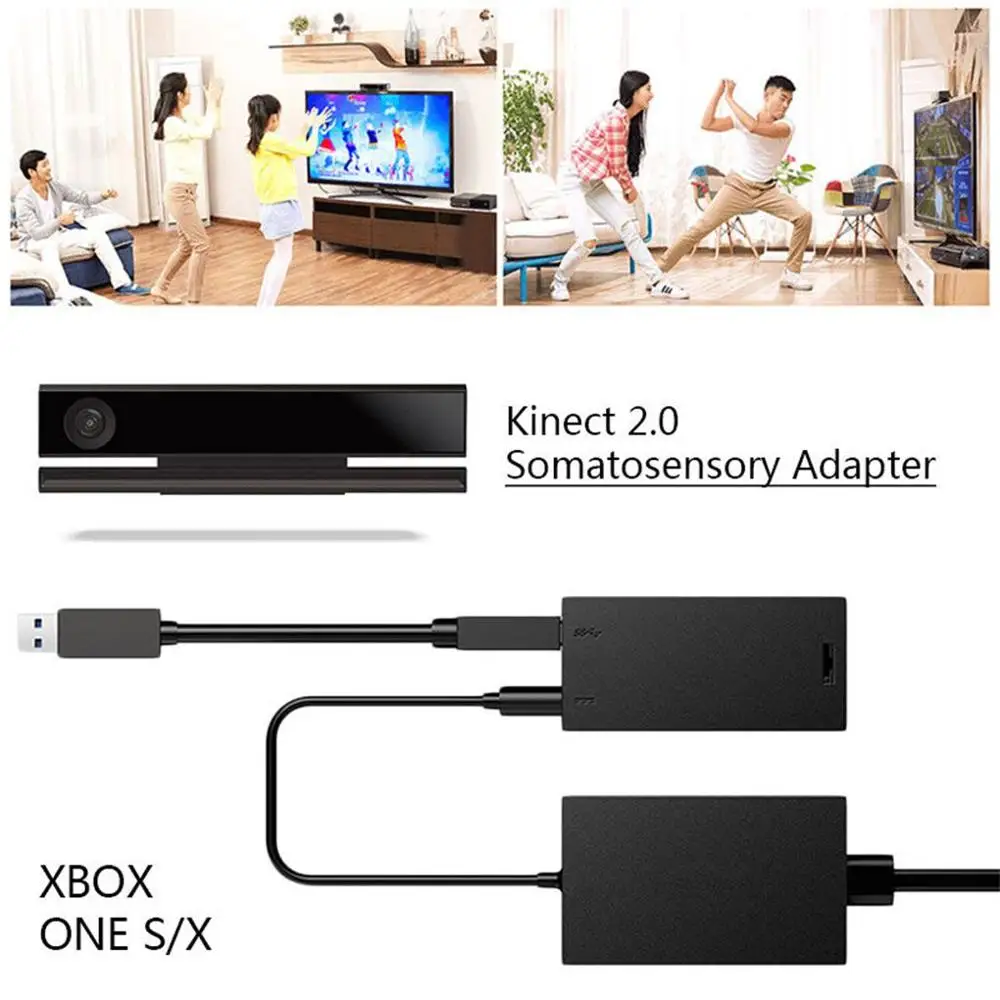 Адаптер питания для Kinect 2,0 Датчик USB 3,0 адаптер для Xbox One S для Xbox One X