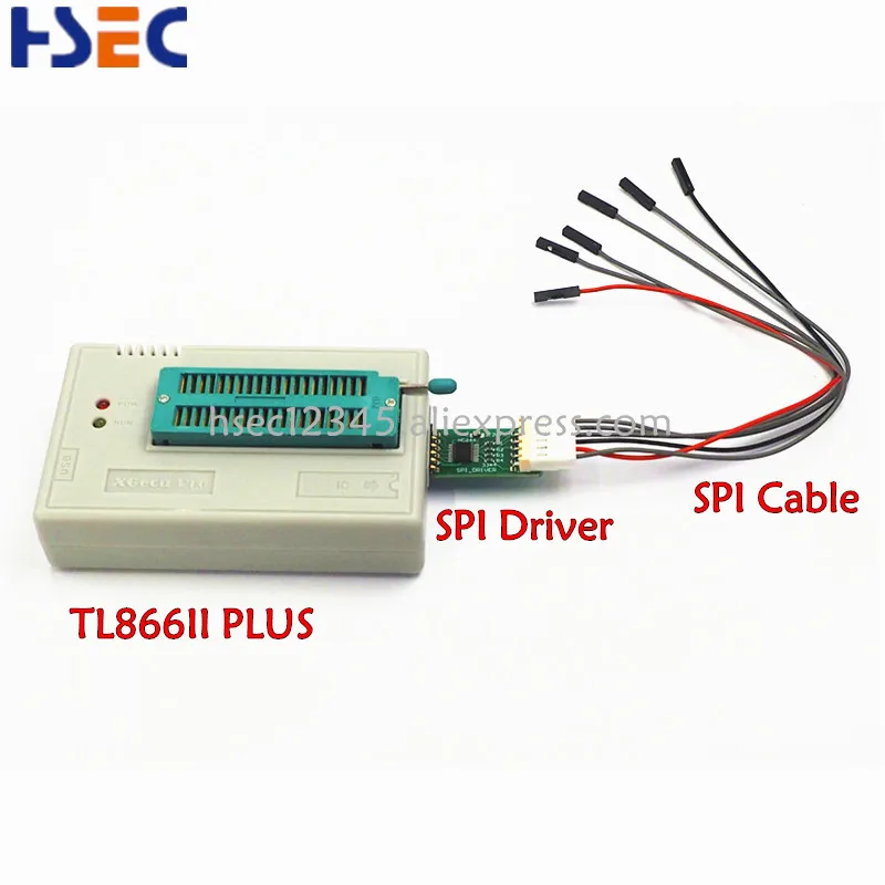Новый драйвер SPI усиленный адаптер ICSP для программатора XGecu TL866II PLUS Minipro TL866A
