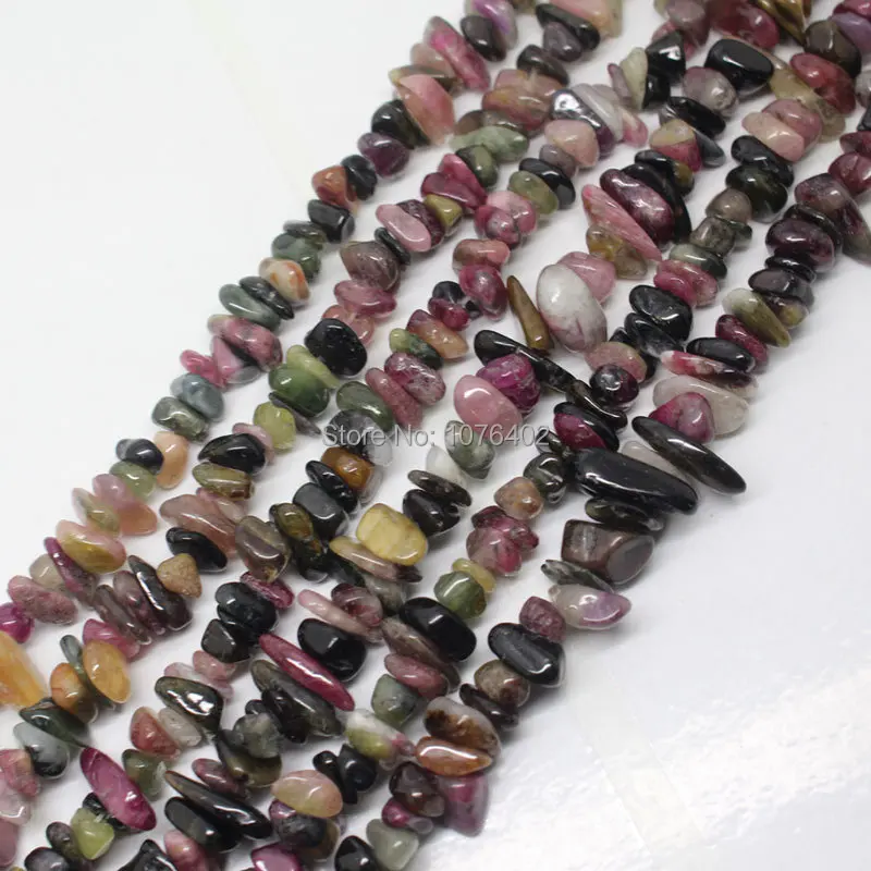 

Мини. Заказ составляет 7 долларов! Натуральный разноцветный Турмалин свободного покроя Macadam, 3-8 мм, 34 дюйма