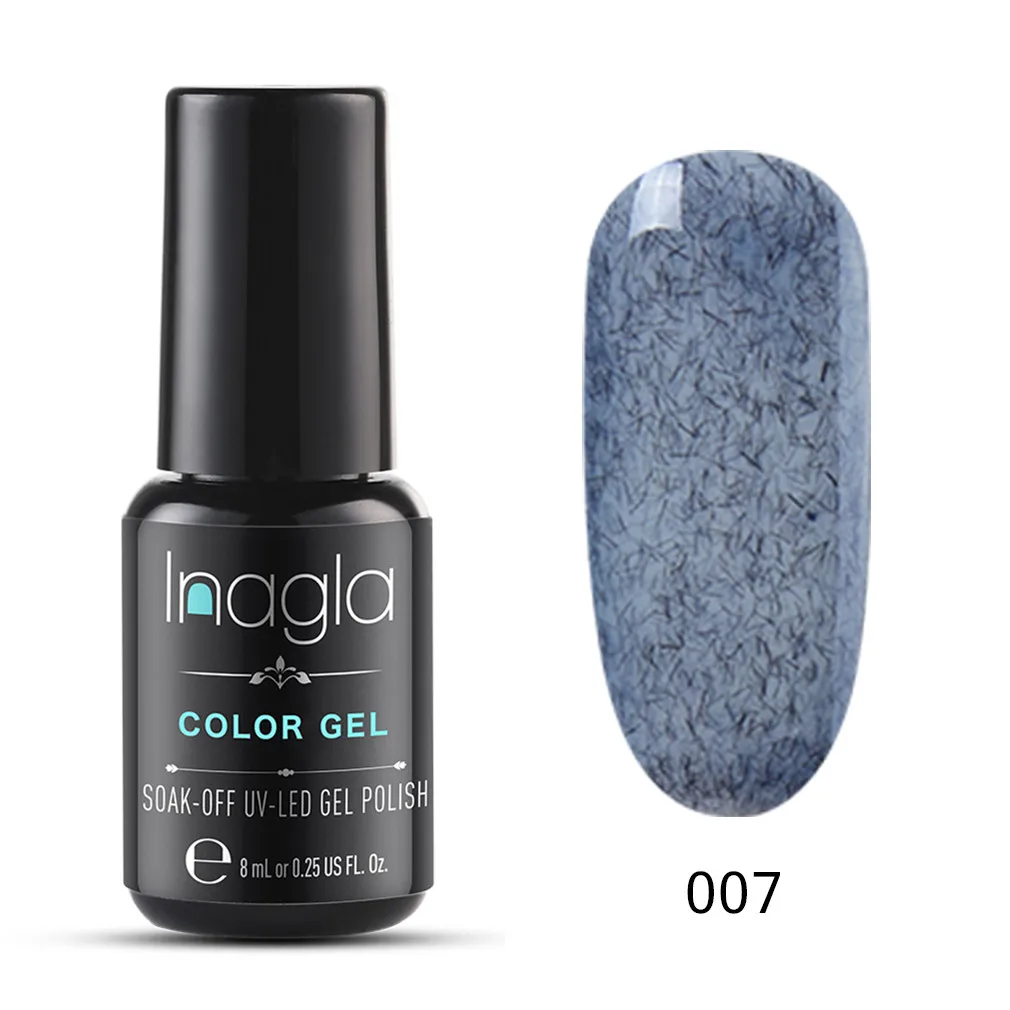 Inagla 8 мл Лак для ногтей Furcoat Soak Off УФ гель Vernis Полупостоянный маникюра|Лак ногтей| |