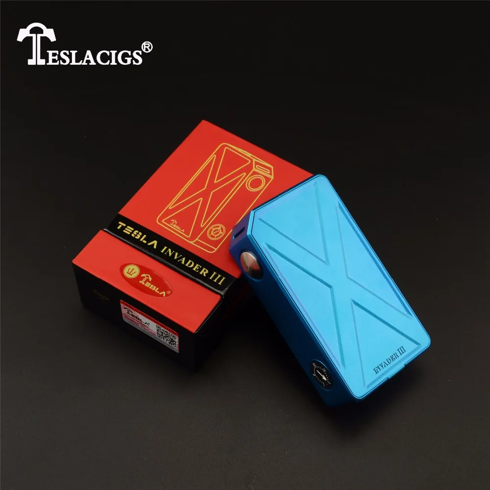 Оригинал Тесла Invader 3 III 240 Вт поле Mod испаритель для 510 темы электронных сигарет vape