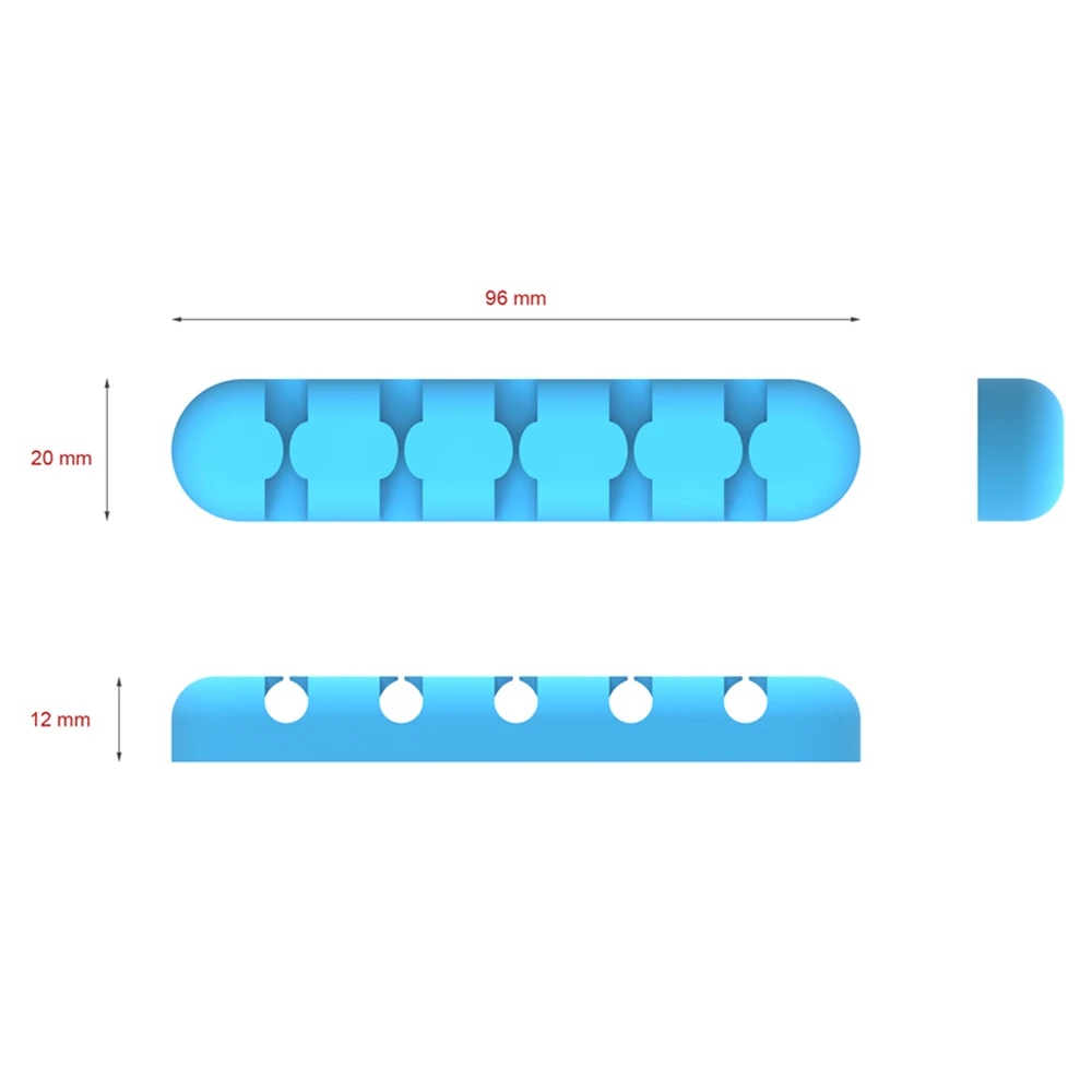 ORICO Кабельный органайзер кабельный для наушников силиконовый держатель