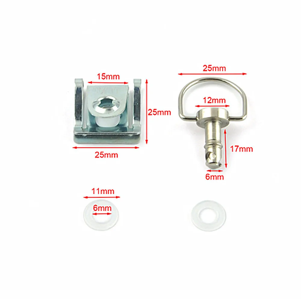 10 комплектов крепежные болты для гоночных мотоциклов 1/4 дюйма с поворотным