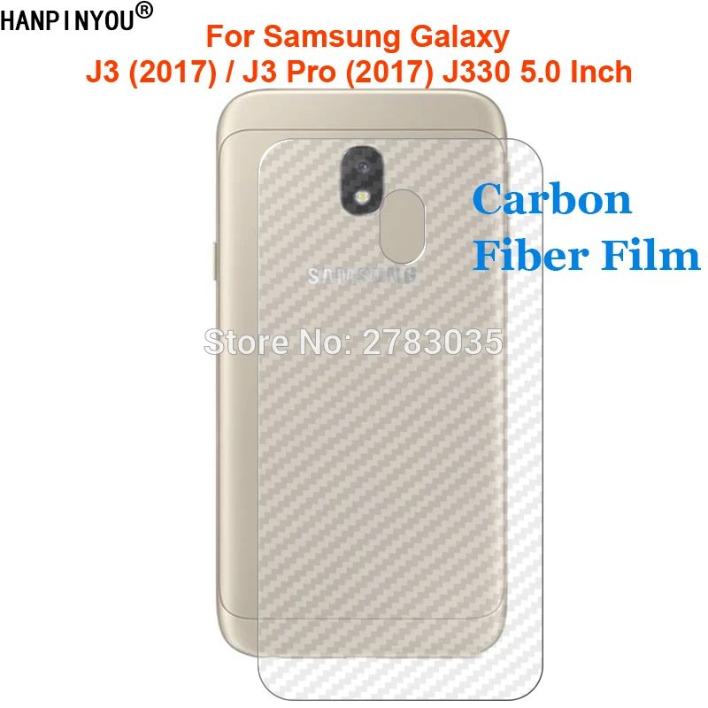 Для Samsung Galaxy J3 (2017) / Pro J330 5 0 &quot3D защитная пленка из углеродного волокна с защитой
