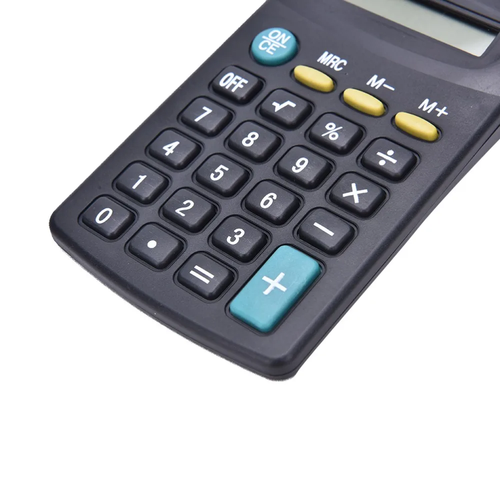 1pc Desktop General Purpose Black 8 Digit Calculator For Office Working Shipping without Battery | Компьютеры и офис