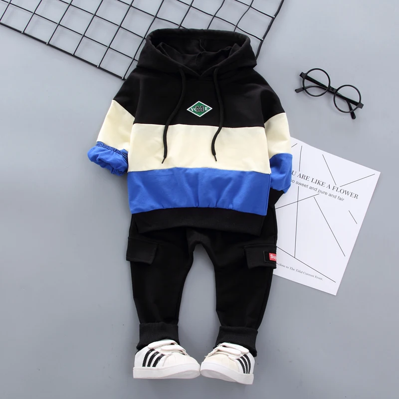 ZWXLHH Hot Sell Baby Girl Boy Clothing Sets Infant Toddler Clothes Suits Sport Hooded Coat Pants Kid Children | Детская одежда и