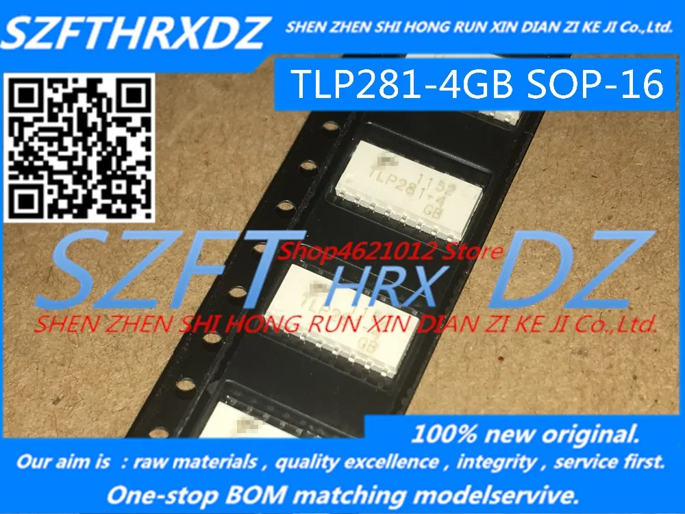 100% Новый оригинальный TLP281 4GB 4 ГБ SOP 16|Реле| |