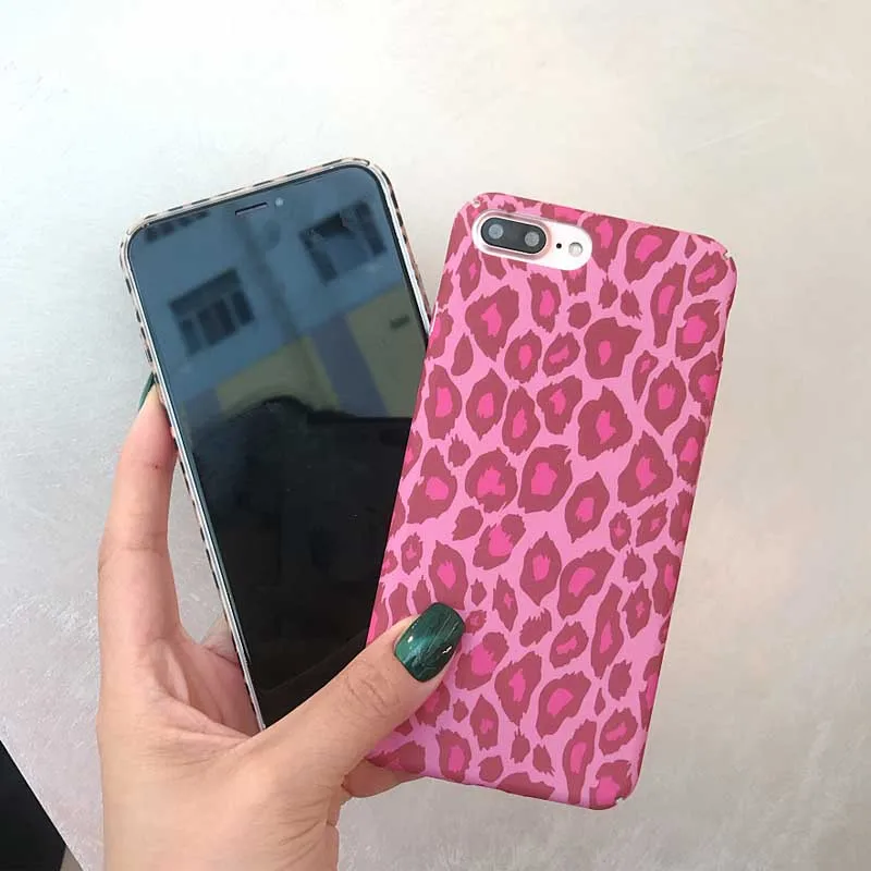 JIBAN Мода ретро леопардовый чехол для телефона Apple iphone xs max xr X 6 6s plus 7 8 плюс задняя