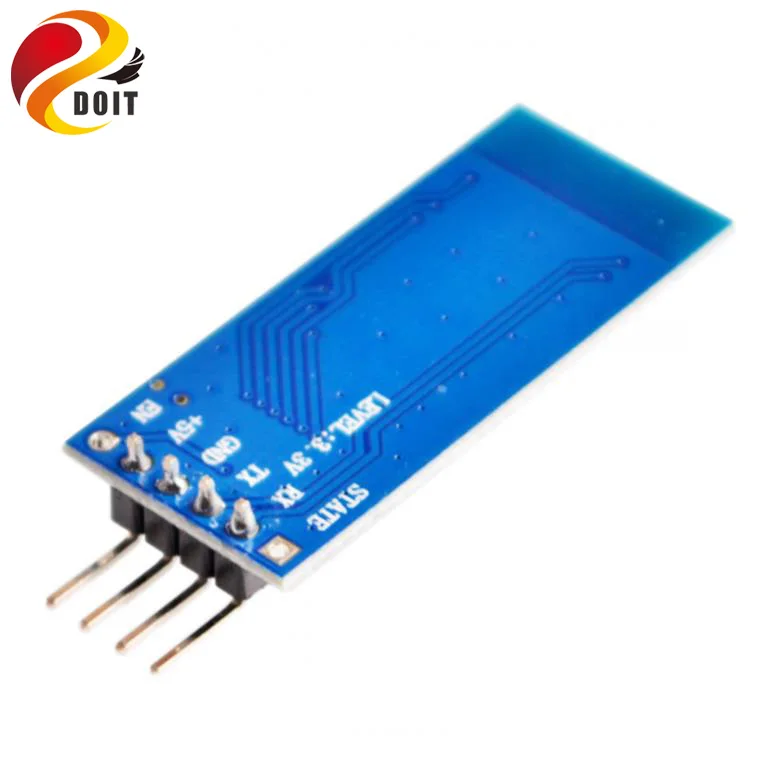 Модуль приемопередатчика HC06 HC-06 Wireless Serial 4 Pin Bluetooth RF RS232 TTL для телефона | Игрушки и