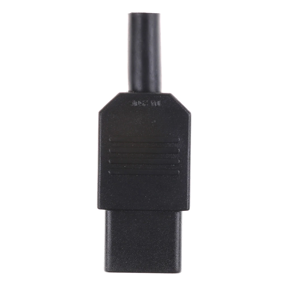 Розетка черная 3 контакта IEC 320 C13 1 шт. розетка Женский Разъем подключения питания