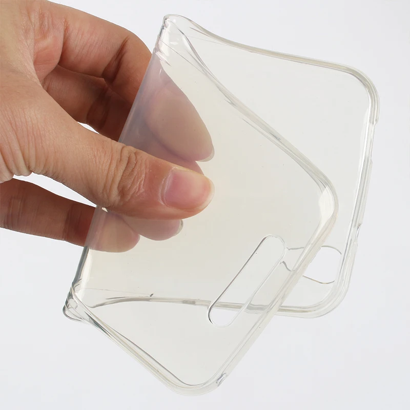 Силиконовый чехол ocolor для Cubot Manito прозрачный противоударный из ТПУ защитный