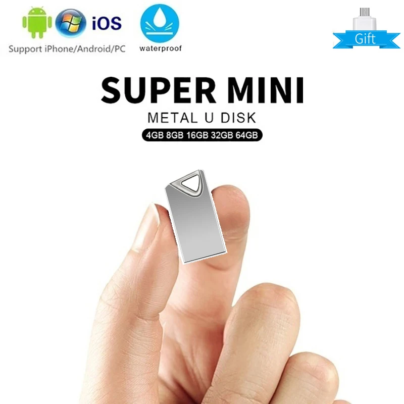 Карта памяти usb 3,0 водонепроницаемый usb флэш-накопитель 128 ГБ U диск ключ Флешка 32 ГБ 16 ГБ 8 ГБ 4 ГБ 64 ГБ флеш-накопитель Мини Металл