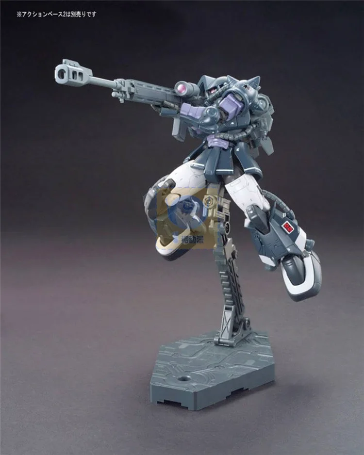 Оригинальная модель Gundam HG 1/144 MS 06R 1A ZAKU 2 ZEON с высокой мобильностью раздвижной
