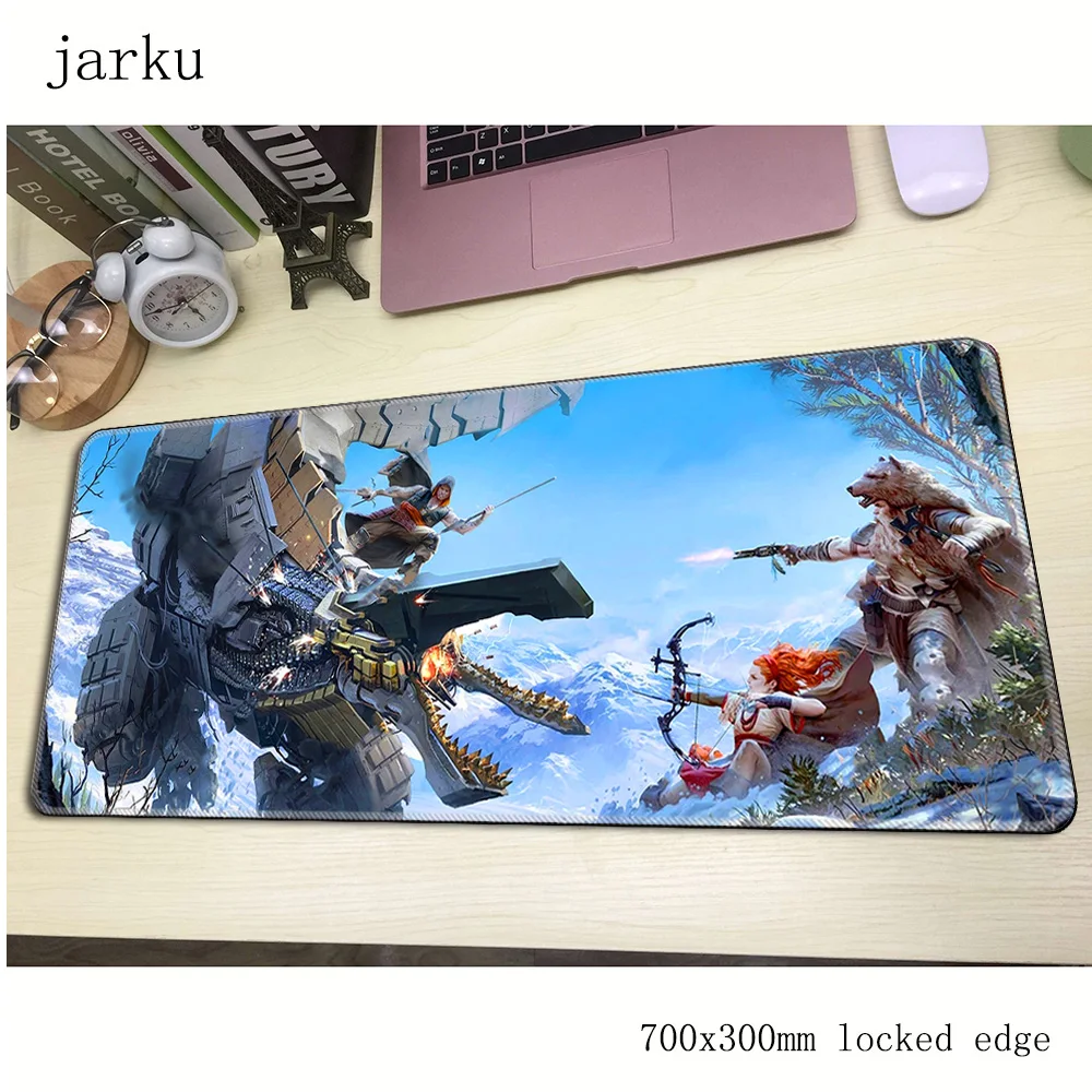 horizon zero dawn mouse pad gamer 700x300mm notbook mat large gaming mousepad Cartoon PC desk padmouse | Компьютеры и офис