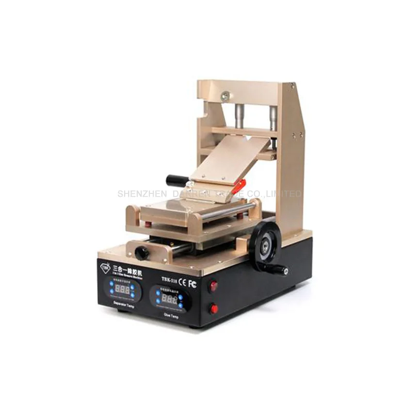 

1PC 3 in 1 Glue Remove Machine TBK318 Screen repair equipment separator Split Screen Machine built-in vacuum pump