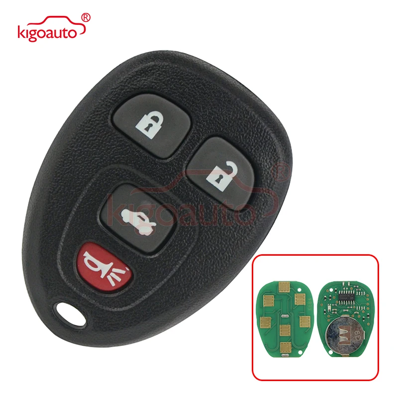 

OUC60270 OUC60221 car key Remote fob 315Mhz 4 button for Cadillac DTS for Chevrolet Monte Carlo Impala 2006 2007 kigoauto