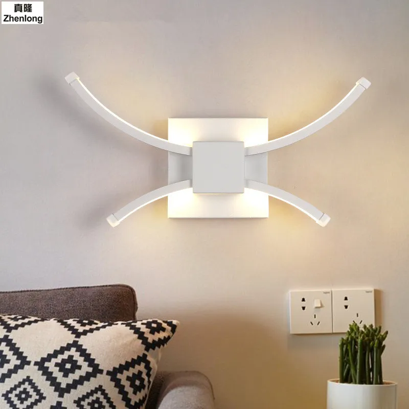 Креативный светодиодный настенный светильник RGB современный светящееся