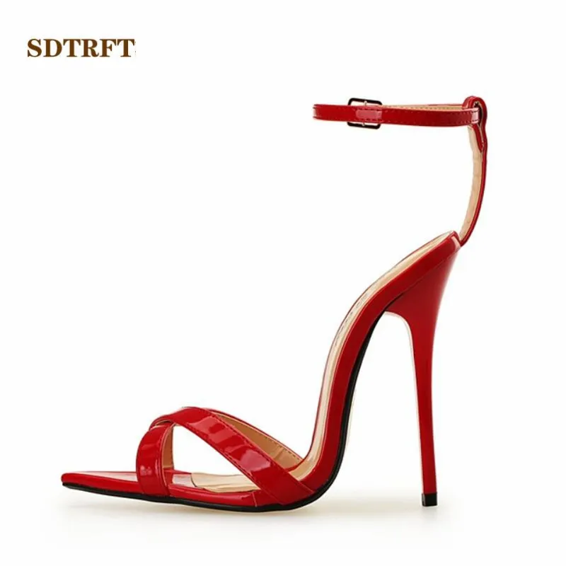 Женские босоножки SDTRFT на шнуровке свадебные туфли-лодочки шпильке 14 см обувь для