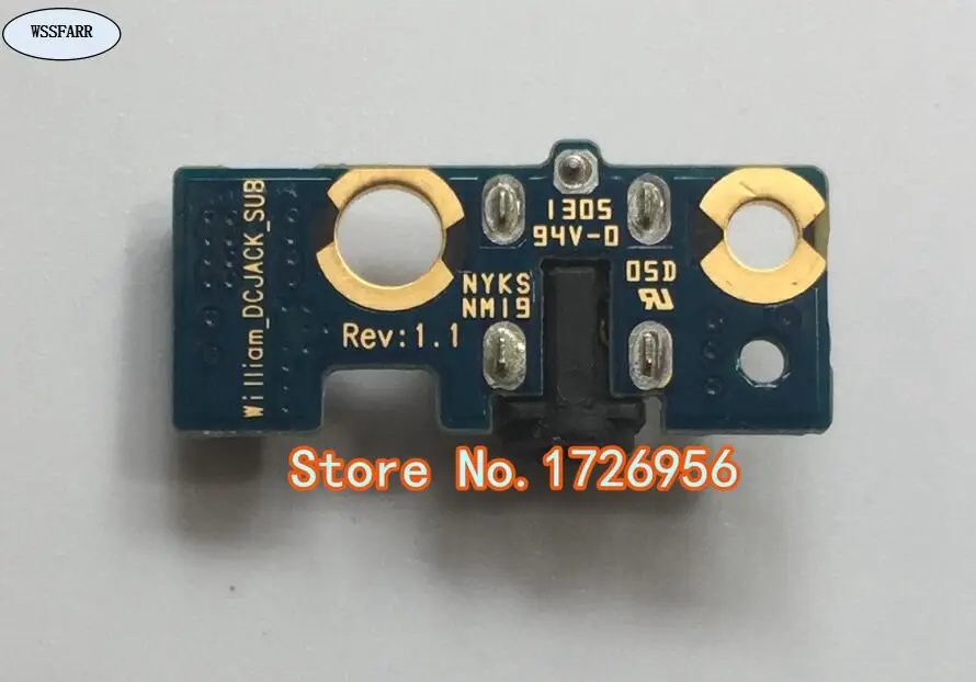 Оригинальное для samsung XE500T1C XE500T1C-A01 плата питания dc разъем BA92-11231A | Компьютеры и