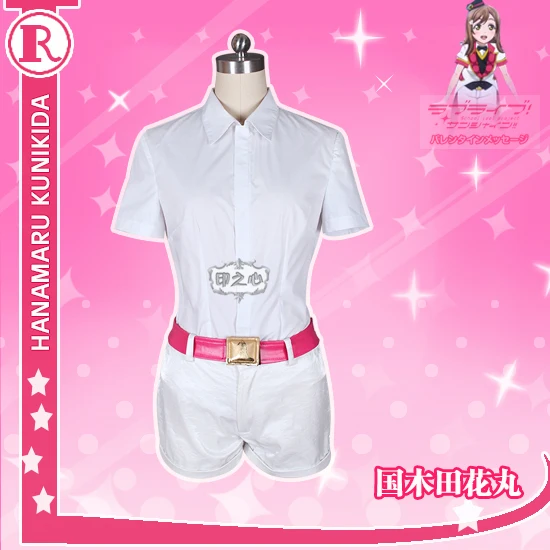 [На заказ] аниме Love Live! Костюм для косплея Aqours Kunikida Hana униформа SJ будущего костюм