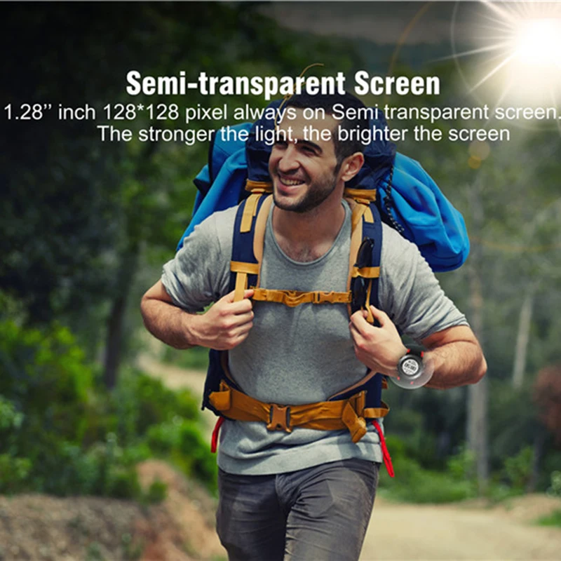 Interpad GPS спортивные Смарт часы для улицы Профессиональные Водонепроницаемые 15