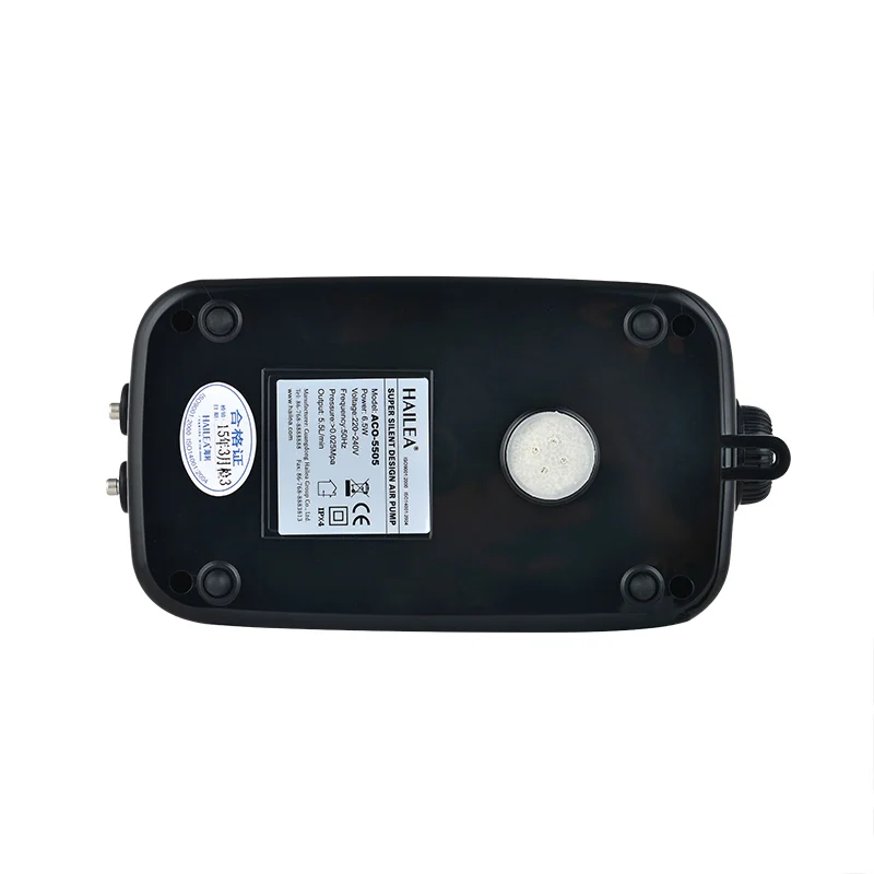 Новый HAILEA ACO-5505 бесшумный воздушный насос для аквариума кислородный аэратор