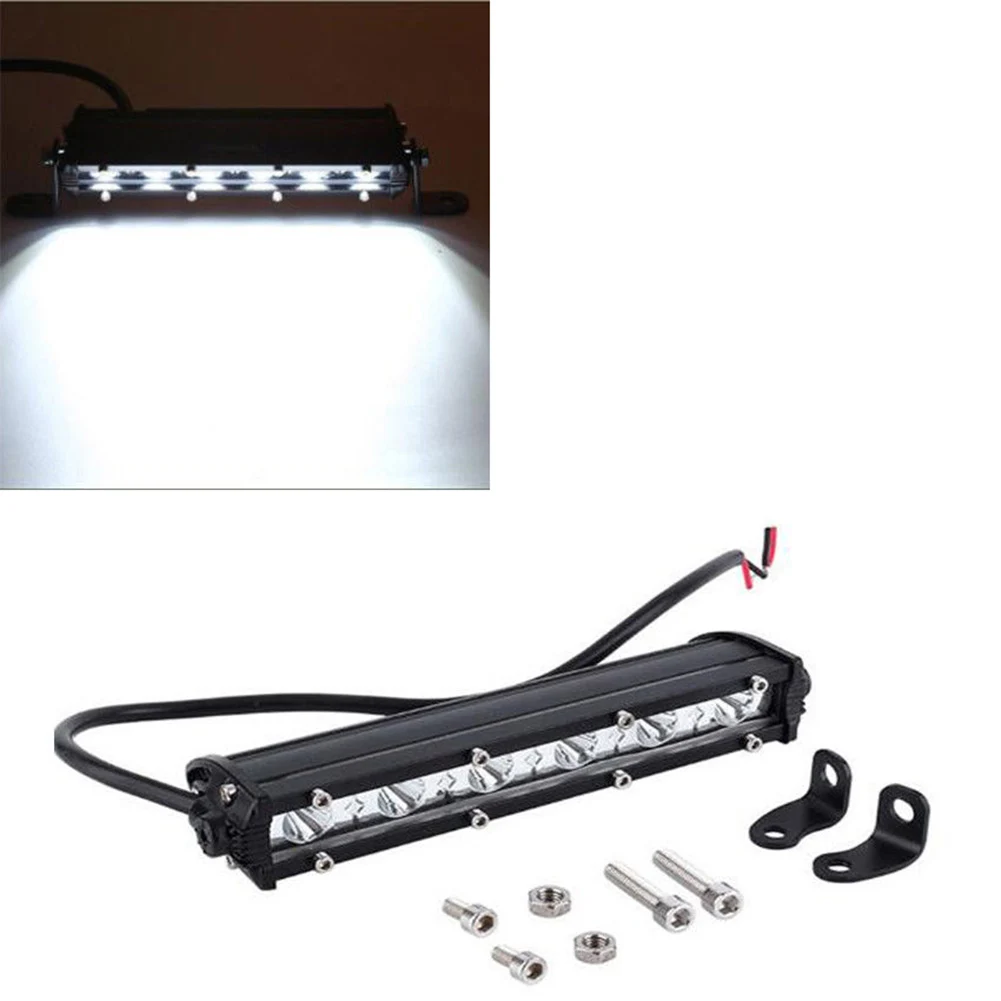 Hot Slim 7inch 18W LED Spot Lamp Driving Work Light Bar for Offroad UTE 4WD BX | Автомобили и мотоциклы