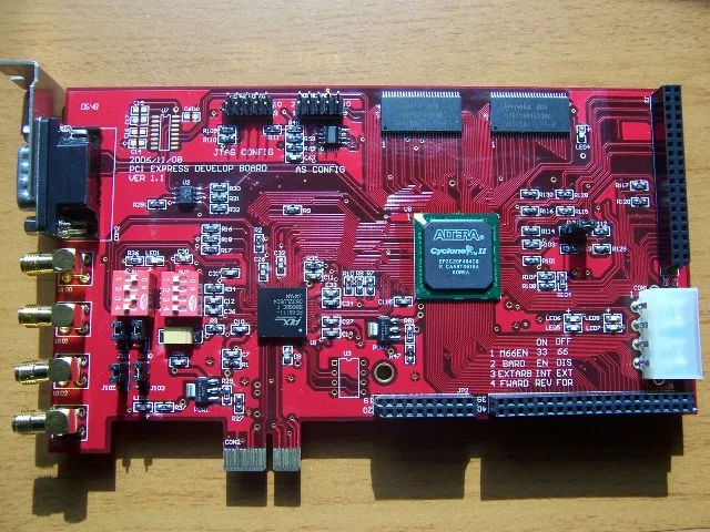 Макетная плата S2500 PCIE PCI E EXPRESS X1 FPGA макетная winder|winder| |