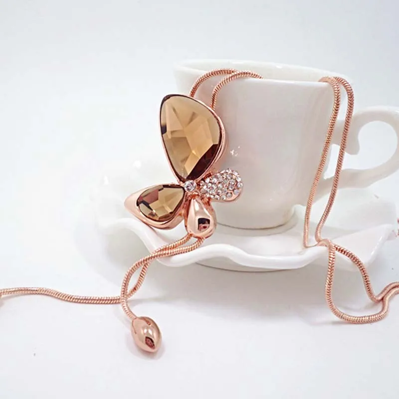 Популярные бабочка длинная куртка с секциями свитер цепи оптовая Цепочки и