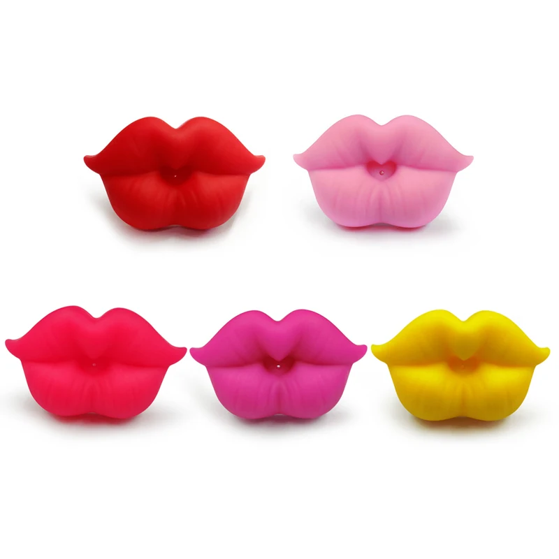 Прорезыватель для губ новорожденных красная пустышка Силиконовая рта детские
