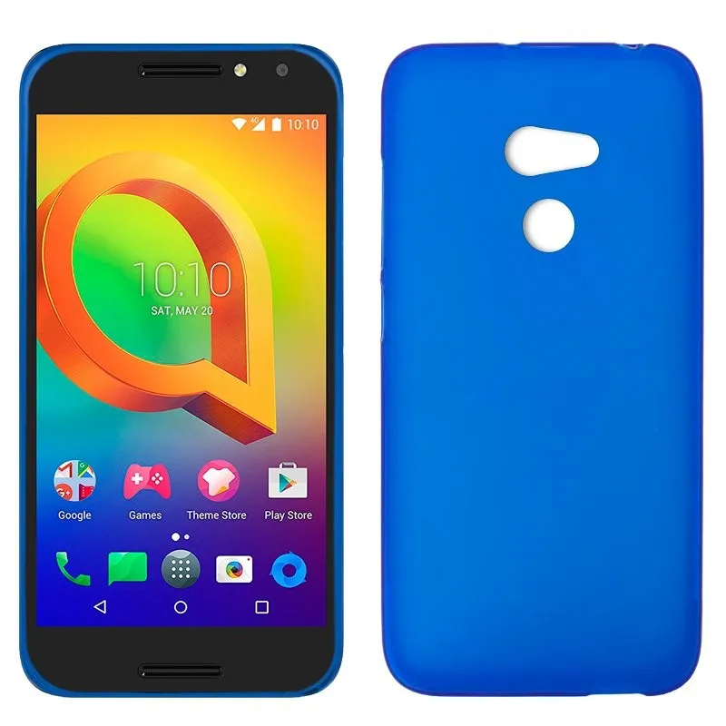 Чехол-подставка для Alcatel Silicone A3 Blue | Мобильные телефоны и аксессуары