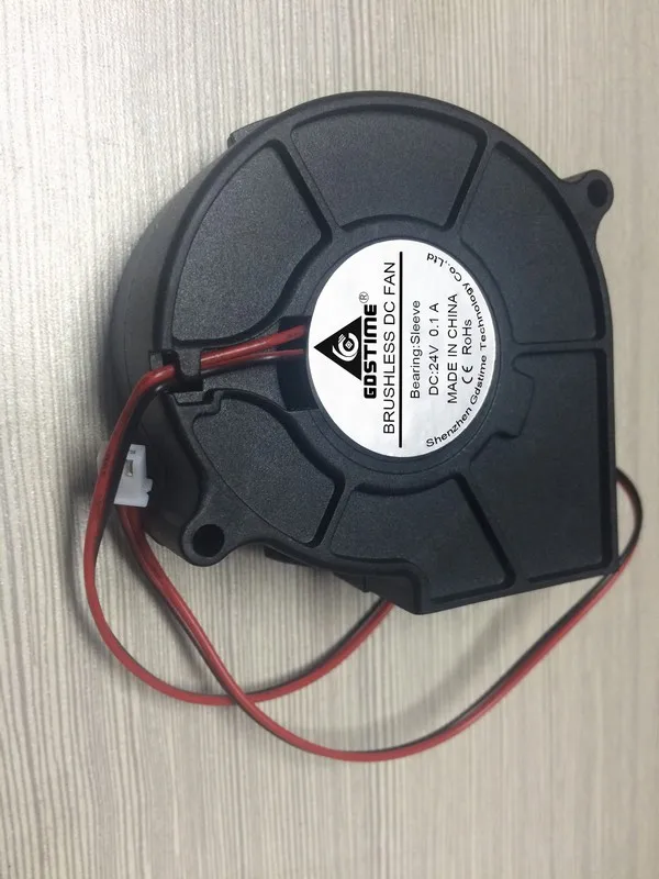 DC5v 12 В 24 70 мм 7530 7 5 см турбо охлаждения вентилятор|Кулеры и системы компьютера| |