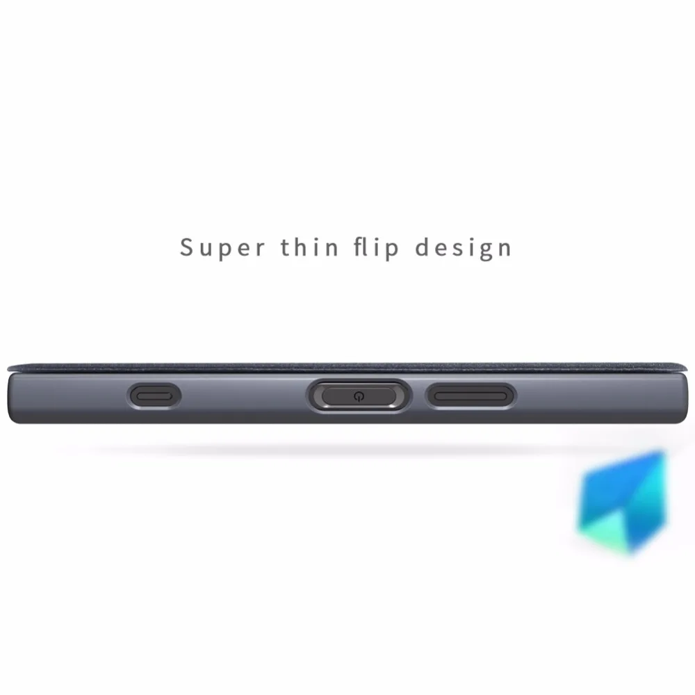 Оригинальный Для sony Xperia XZ1 Compact 4 6 ''чехол NILLKIN APP sparkle flip Обложка на заднюю панель