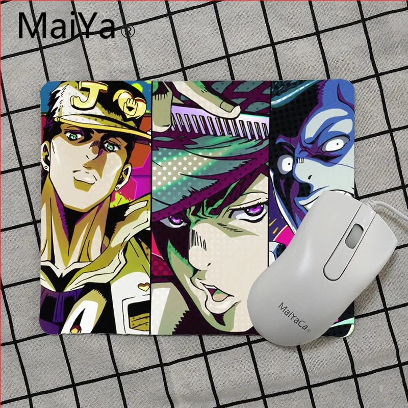 Maiya высокое качество JoJo's невероятное приключение Kujo Jotaro коврик для мышки в стиле аниме Гладкий блокнот настольные компьютеры мате игровой коврик для мыши