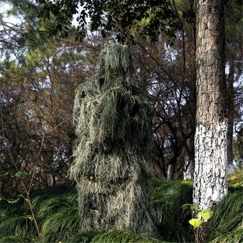 BOOCRE игры PUBG Косплей Ghillie костюм Снайпер Тактический Камуфляж костюм невидимость плащ Снайпер костюм