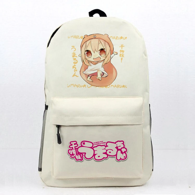 Аниме Himouto! Рюкзак для путешествий Umaru-Chan, повседневный рюкзак, мультипликационный персонаж дома Умару, повседневный рюкзак с принтом, школьная сумка для подростков и студентов - Цвет: 3