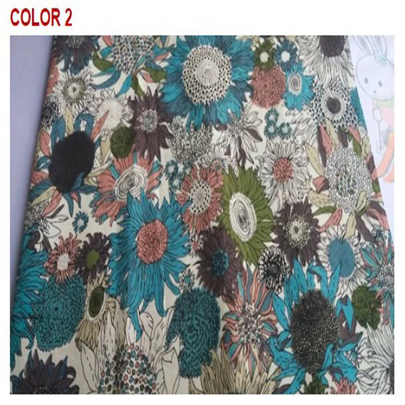 YY DIY рекомендуется 50x144 см 6 зеленых цветов на выбор хлопчатобумажная ткань с